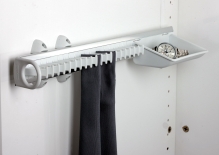 Pull - Out Ties Rack With  Tray